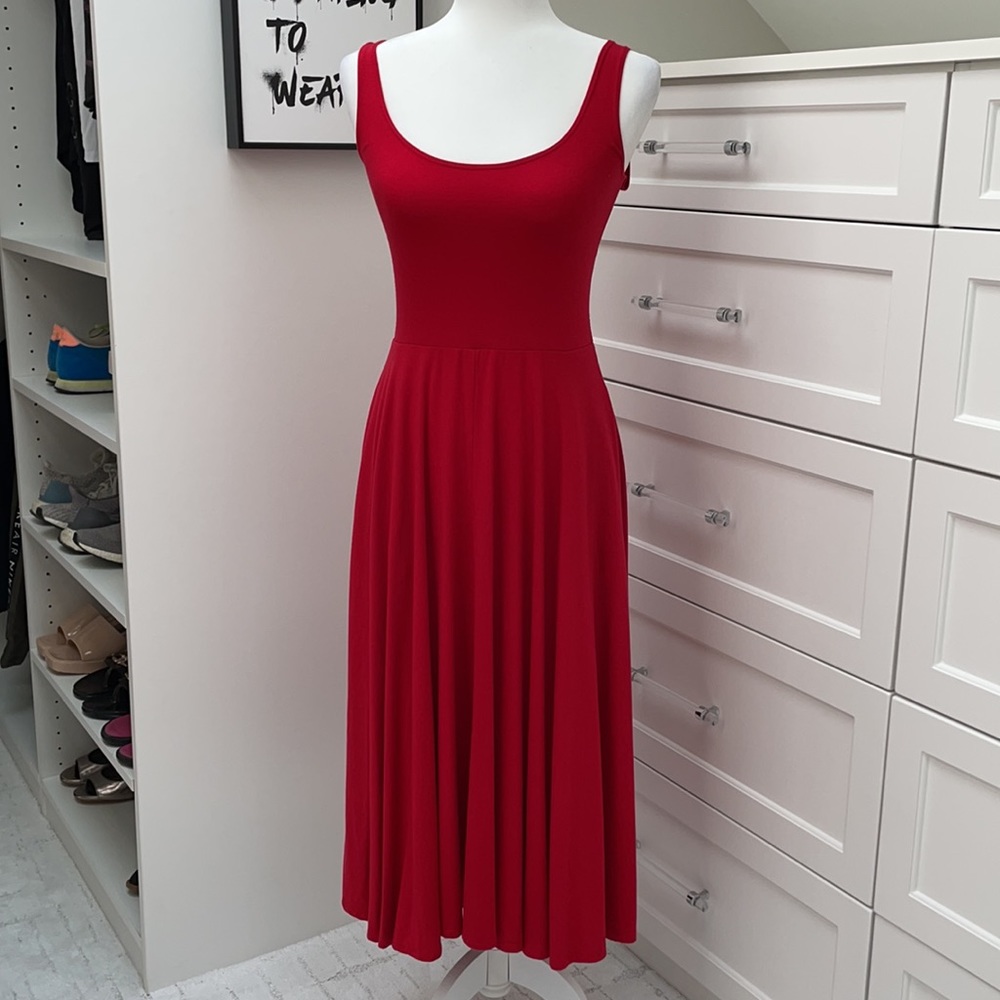 Reformation red dress, size M